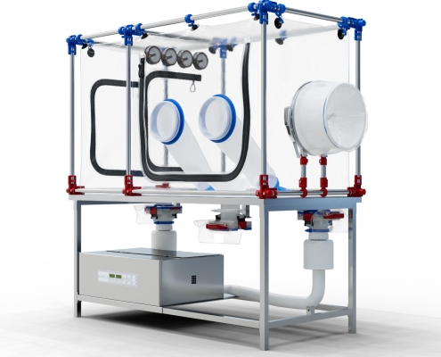 Innovative, reliable flexible glovebox from Ezi-Dock
